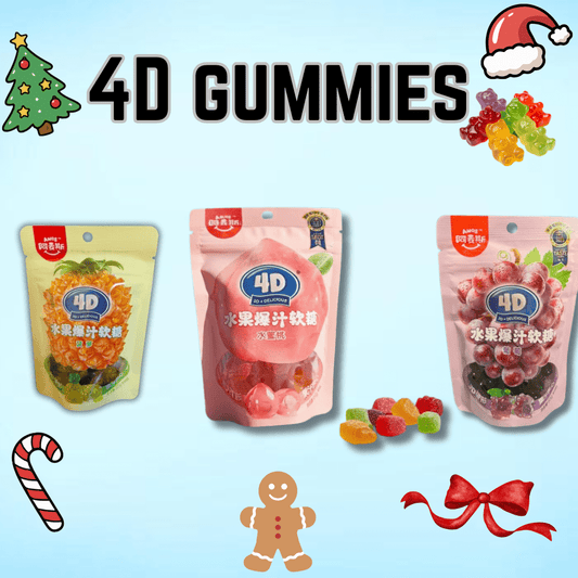 Exotic 4D gummies - Superioursnacks.com